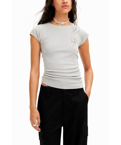 tシャツ 煌めき ハート Tシャツ レディース