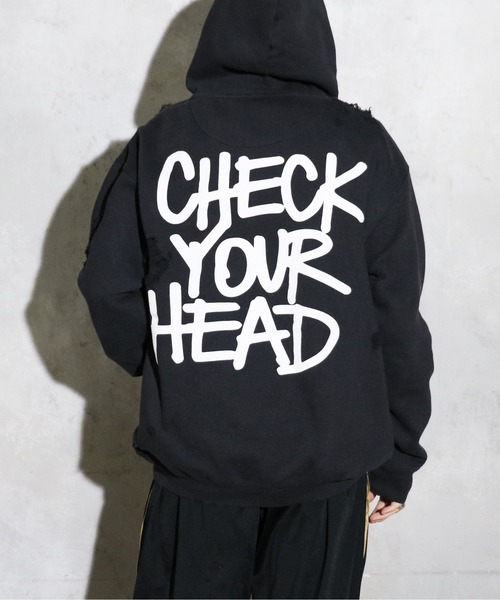 新品 (スリフティー ルック) WORN-OUT PULL HOODIE セール】THRIFTY LOOK/スリフティールック WORN-OUT PULL HOODIE