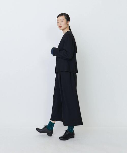 LOISIR ジャケット ノーカラージャケット 「セットアップ」エコバック