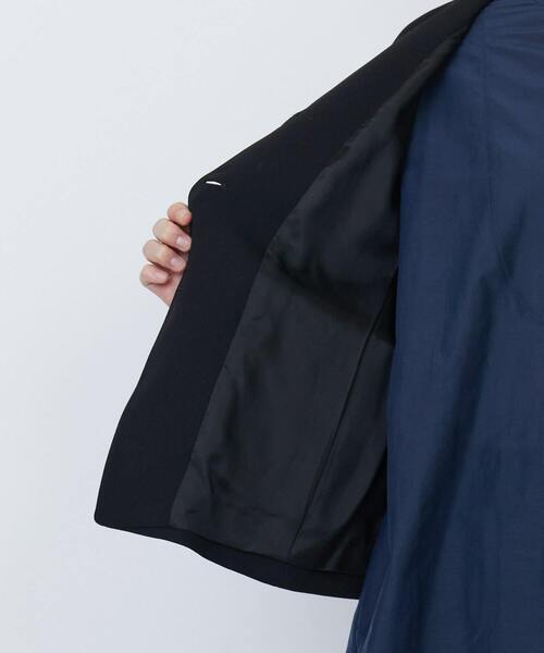 LOISIR ジャケット ノーカラージャケット 「セットアップ」エコバック