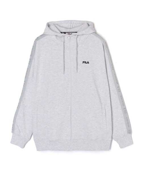 フィラパーカー FILA パーカー 「FILA」 ロゴテープ ZIP パーカー/メンズ