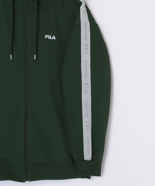 FILA（フィラ） パーカー ロゴテープ ZIP パーカー/メンズ/レディース