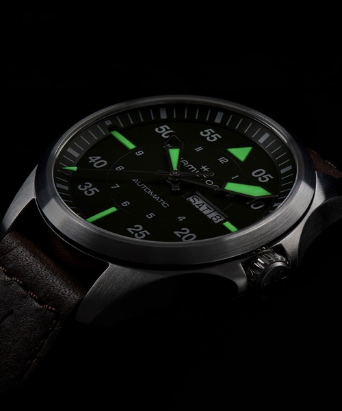 腕時計 HAMILTON 「ハミルトン」 腕時計 Khaki Aviation （カーキ アヴィエーション） Khaki Pilot Day Dateの画像