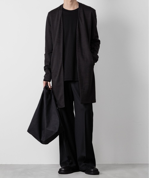 ATTACHMENT（アタッチメント） カーディガン WO/NY スムース カラー