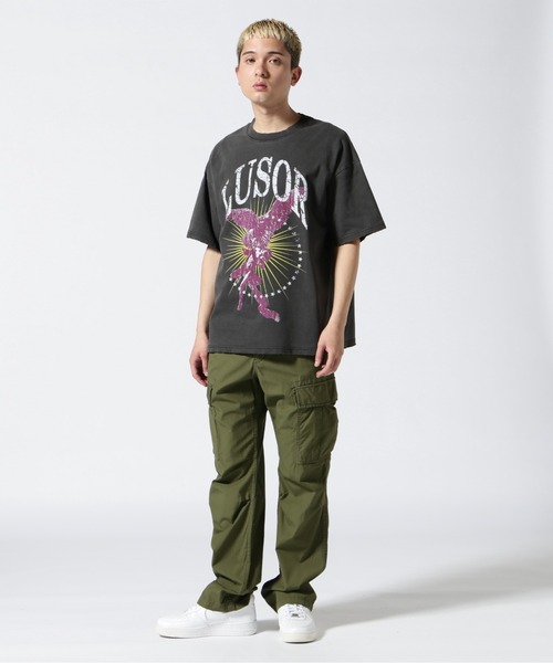 LUSOR tシャツ LUSOR（ルーソル）STAR PIGMENT SST メンズ