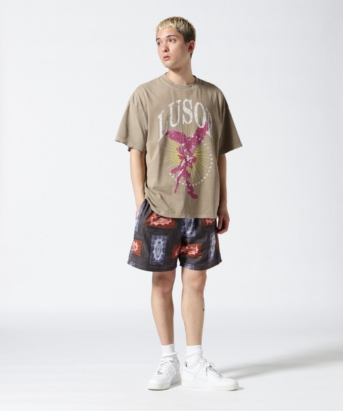LUSOR tシャツ LUSOR（ルーソル）STAR PIGMENT SST メンズ