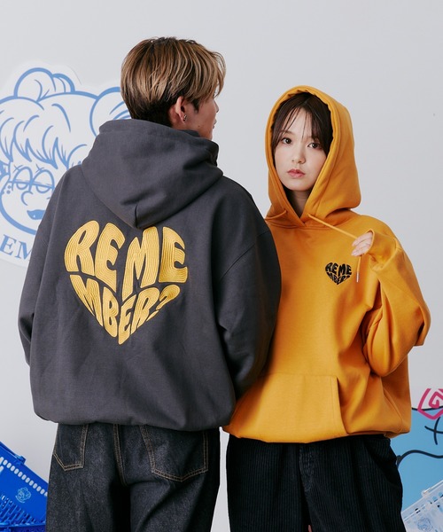 REMEMBER パーカー 新品未使用 特別価格！三月末まで！ remember パーカー（Remember.／メンズトップス