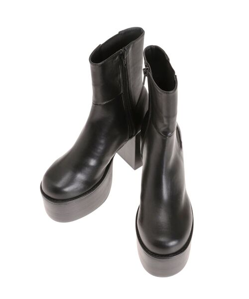 EMODA（エモダ） ブーツ サイドゴアラウンドブーツ レディース