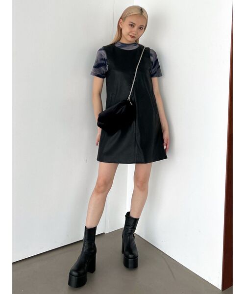 EMODA サイドゴアラウンドブーツ　ブラック EMODA ブーツ サイドゴアラウンドブーツ レディース : ZOZOTOWN