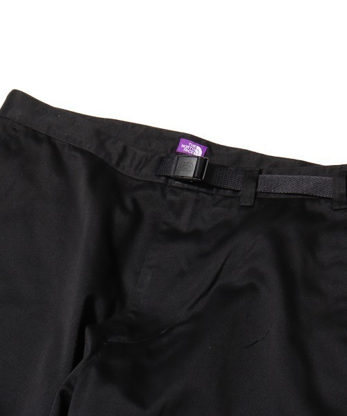 THE NORTH FACE 黒 チノパン ウエスト調整可能 THE NORTH FACE PURPLE LABEL(パープルレーベル) COOLMAX Chino