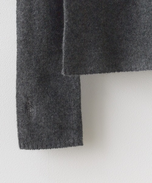 tシャツ ADAWAS/アダワス SHEER CASHMERE TOP シアーカシミヤトップ レディース ADAWAS tシャツ ADAWAS/アダワス SHEER CASHMERE TOP シアー