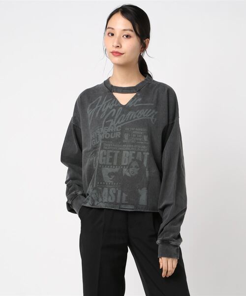 HYSTERIC 長袖カットソー　フリーサイズ HYSTERIC 長袖カットソー Lサイズ