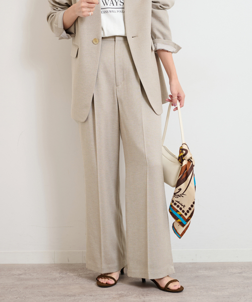 THE JOURNAL STANDARD THE UNION ダックパンツ JOURNAL STANDARD｜【洗える】タックコクーンスラックスパンツ