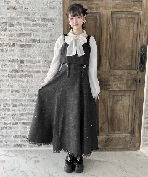 コンジェペイエ　ミリタリーキャミワンピース　ジャンパースカート コンジェペイエミリタリーキャミワンピースジャンパースカート