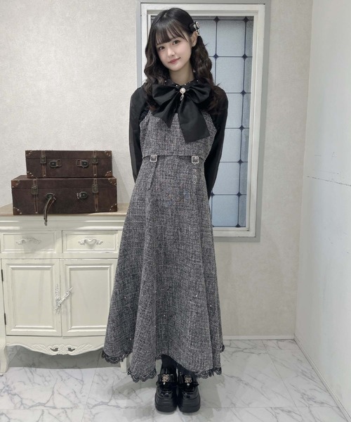 クチュールバイロジータ ジャンパースカート セパレートライクキャミ