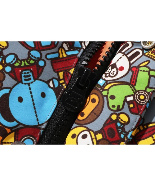 A BATHING APE ダウン アウター BABY MILO TOY BOX DOWN JACKET キッズ 
