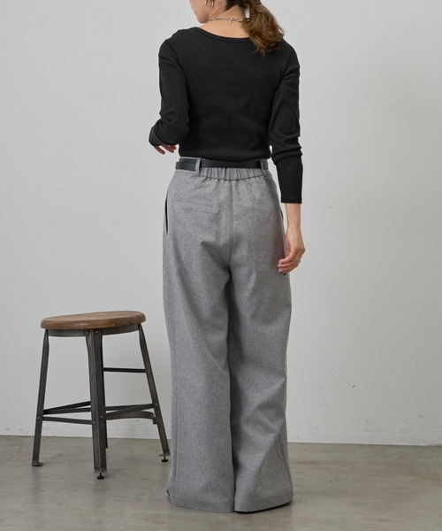 【美品】IENA RIB ロングスリーブプルオーバー COLONY 2139（コロニー トゥーワンスリーナイン） tシャツ スクエア