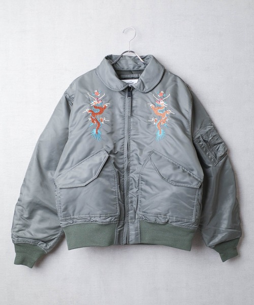 elephant TRIBAL fabrics ミリタリージャケット モッズコート