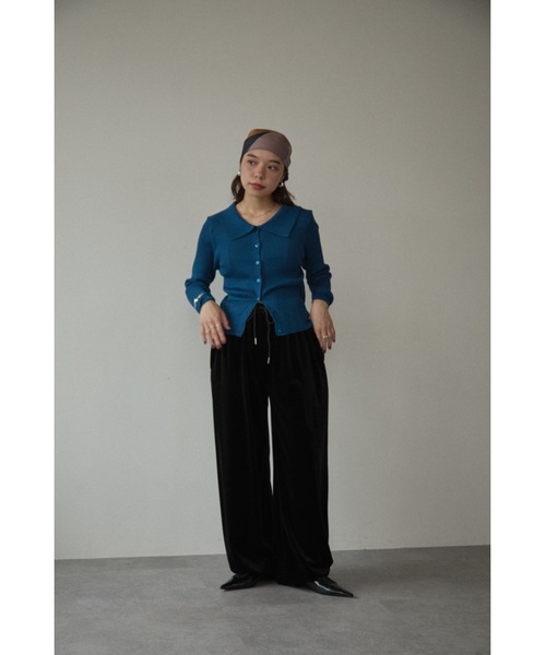 「DRWCYS」 イージーパンツ FREE オフホワイト レディース_画像6