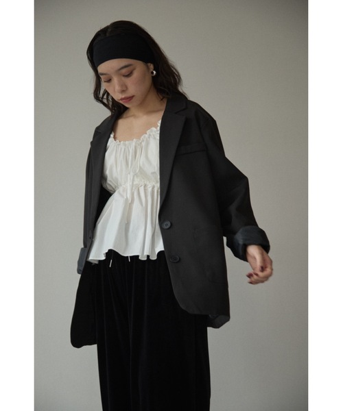 「DRWCYS」 イージーパンツ FREE オフホワイト レディース_画像7