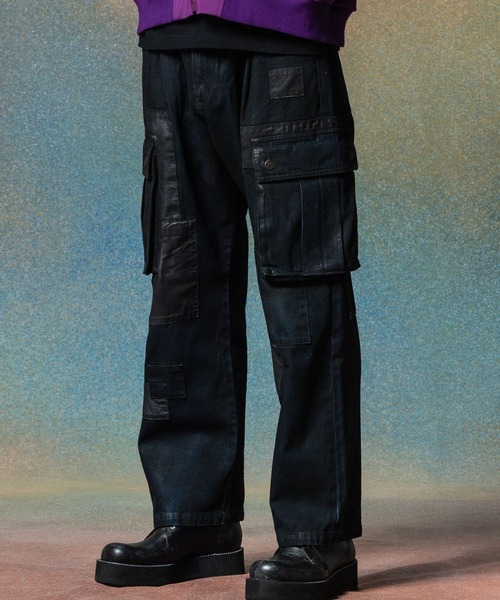 glamb（グラム） ブーツ Crack 3 Hole Shoes / クラック3ホール