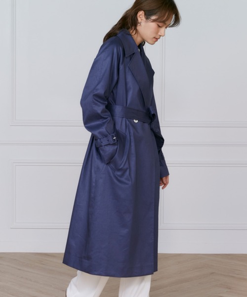 ENOF トレンチコート M ENOF（イナフ）の「air long coat（トレンチコート）」 - WEAR