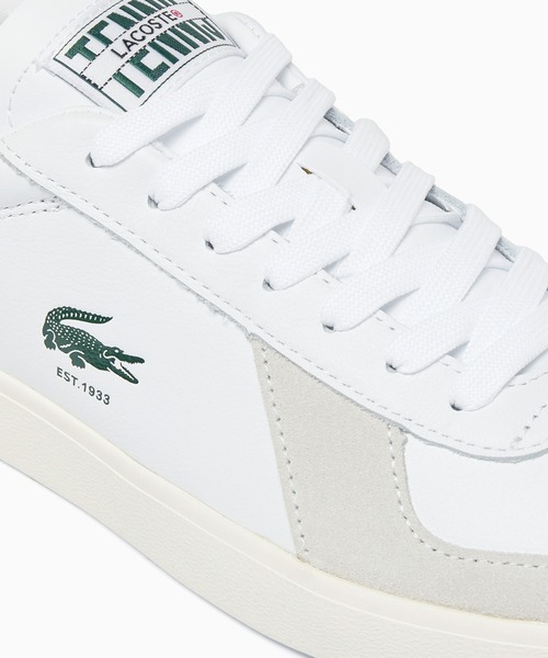 LACOSTE スニーカー メンズ BASESHOT PRO 125 3 SMA : ZOZOTOWN