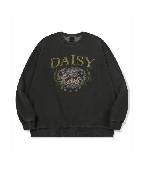トレーナー スウェット A'GEM/9 × .kom 「CPGN STUDIO/コンパーニョ」 Daisy Pigment Sweatshirt/デイ KOM トレーナー スウェット A'GEM/9 × .kom 「CPGN STUDIO