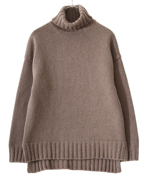 SLOANE（スローン） タートルネックニット 1 ブラウン レディース