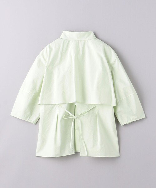 UNITED ARROWS ブラウス シャツ バックスリットリボン