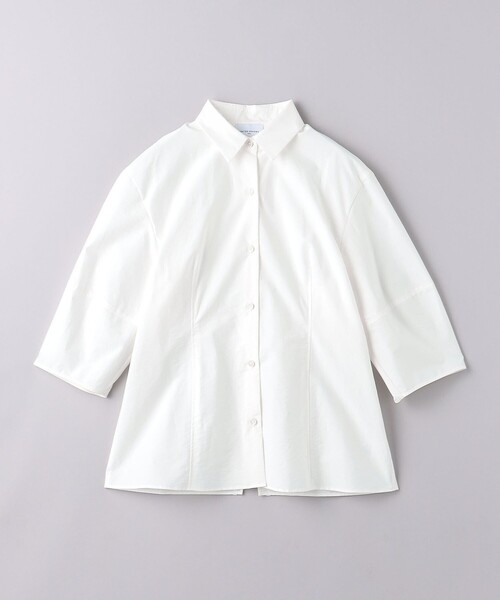 UNITED ARROWS ブラウス シャツ バックスリットリボン