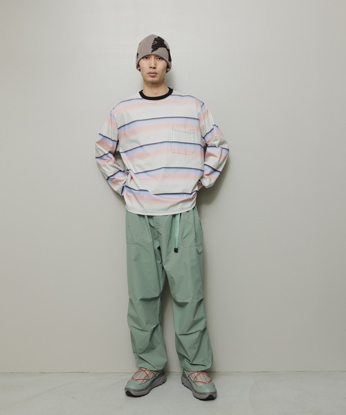 BAL マウンテンワイドパンツ BAL パンツ COTTON WEATHER WIDE MOUNTAIN PANT メンズ
