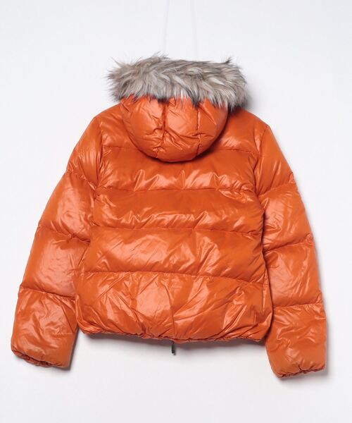 DOVETICA ダウンジャケット サイズ42 オレンジ DUVETICA（デュベティカ） キルティングダウンジャケット 42 オレンジ