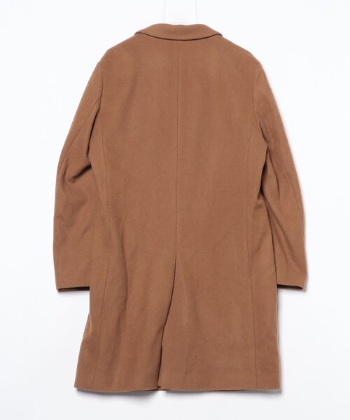 「ABAHOUSE」 チェスターコート 50 ベージュ メンズ_画像2