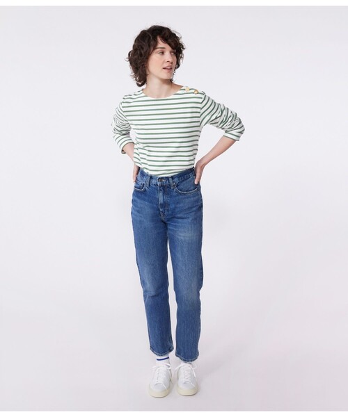 PETIT BATEAU トレーナー スウェット マリニエールプルオーバー