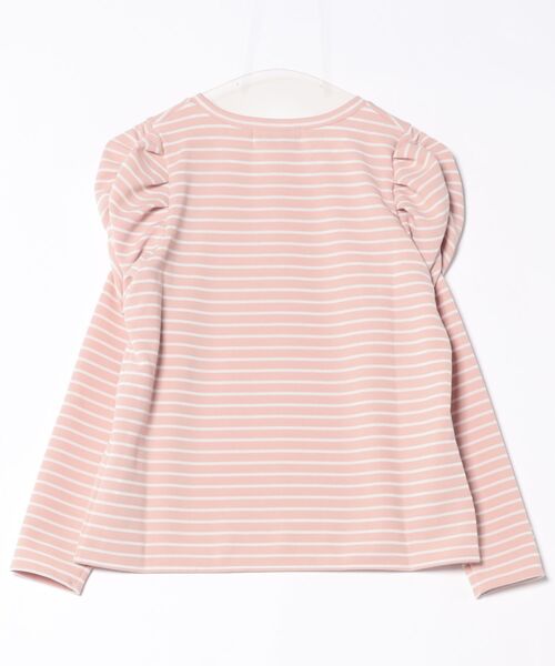 tシャツ パワショル スリーブ 8分袖 カットソー le reve vaniller レディース le reve vaniller tシャツ パワショル スリーブ 8分袖