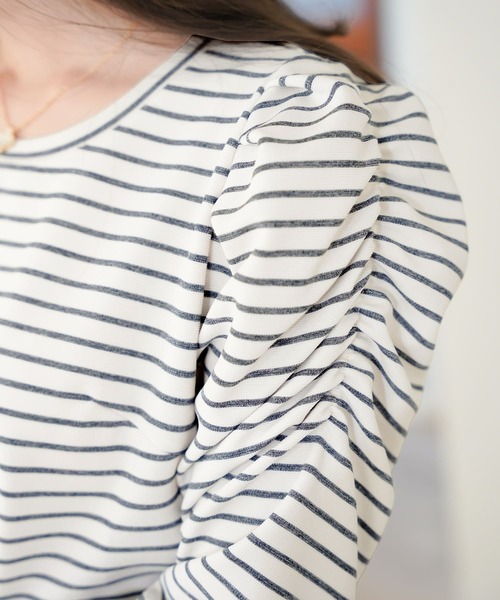 le reve vaniller tシャツ パワショル スリーブ 8分袖