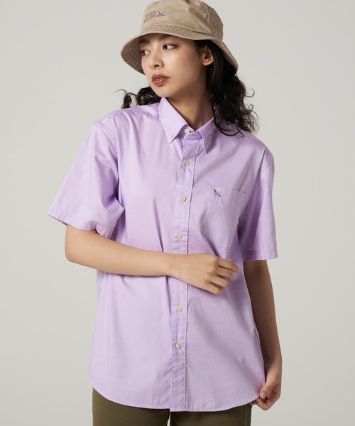 Eddie Bauer（エディーバウアー） シャツ 半袖 オックスフォード