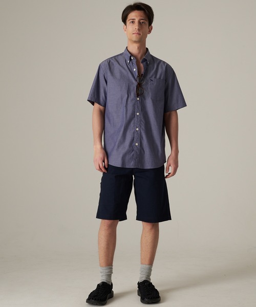 Eddie Bauer（エディーバウアー） シャツ 半袖 オックスフォード