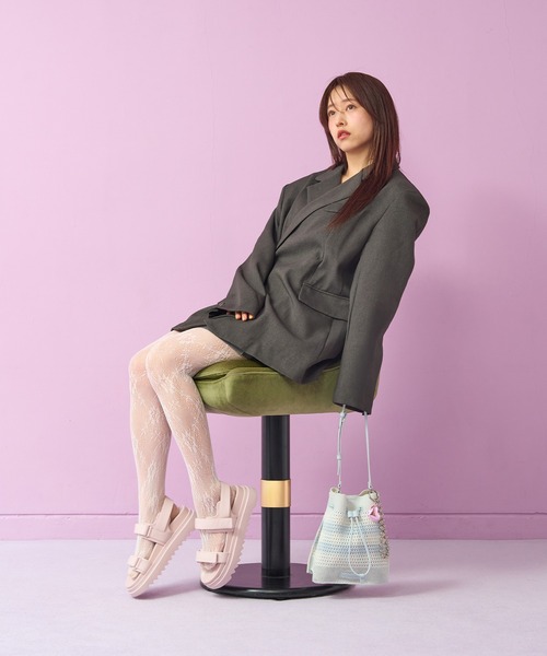 CHARLES ＆ KEITH ショルダーバッグ バッグ Ida アイダ ニット