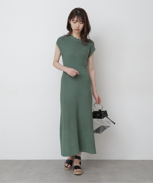 「FREE'S MART」 ニットワンピース FREE グリーン レディース_画像10