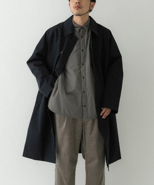 「EKAL」 中綿ブルゾン LARGE グレー系その他 メンズ_画像8