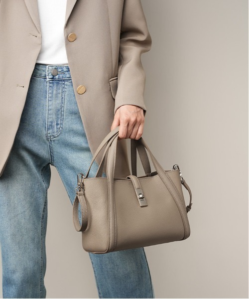 ショルダーバッグ バッグ 「 NiiNa / ニーナ 」高品質牛革 2way 