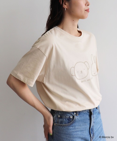Miffy（ミッフィー） tシャツ 半袖 「miffy/ミッフィー」ミッフィーand