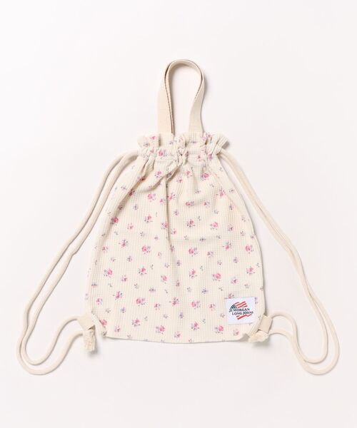 Sakka デイバック リュック 「JEMORGAN」 ワッフル花柄
