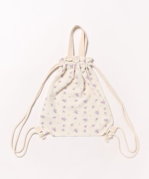 Sakka デイバック リュック 「JEMORGAN」 ワッフル花柄
