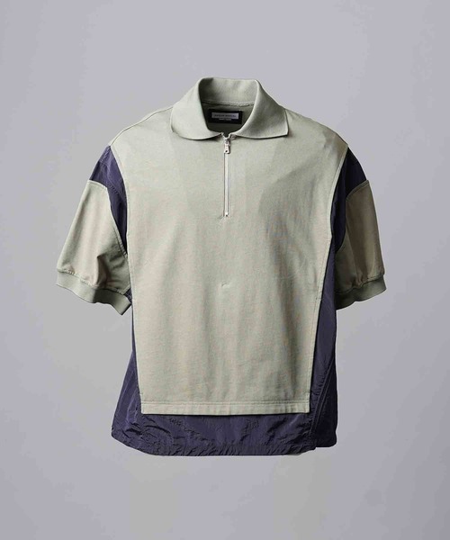 MAISON SPECIAL ポロシャツ 「UNISEX」Prime-Over Layering Crew