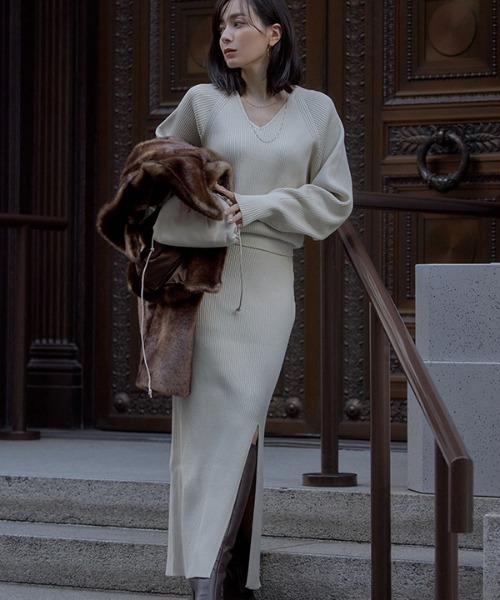 anuans 「anuans」 セットアップ FREE グレー系その他 レディース  