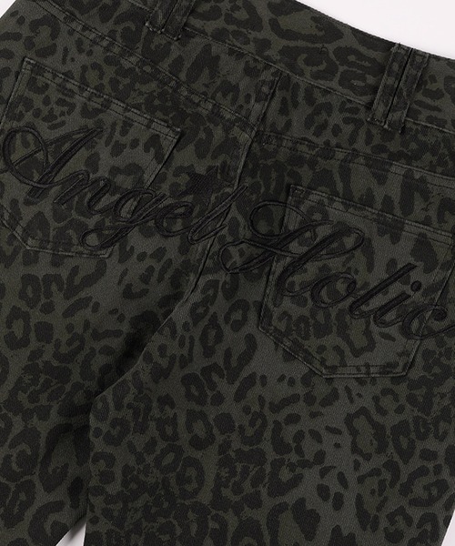 FANCY CLUB パンツ CLUB/ファンシークラブ LEOPARD BOOTCUT