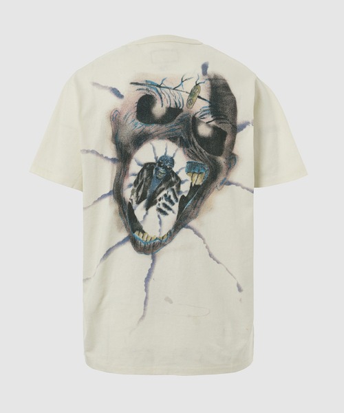 【関税込み】ERL オフホワイト Skull Tシャツ ERL Off-White Skull T-shirt - T-Shirts - Compare Prices from